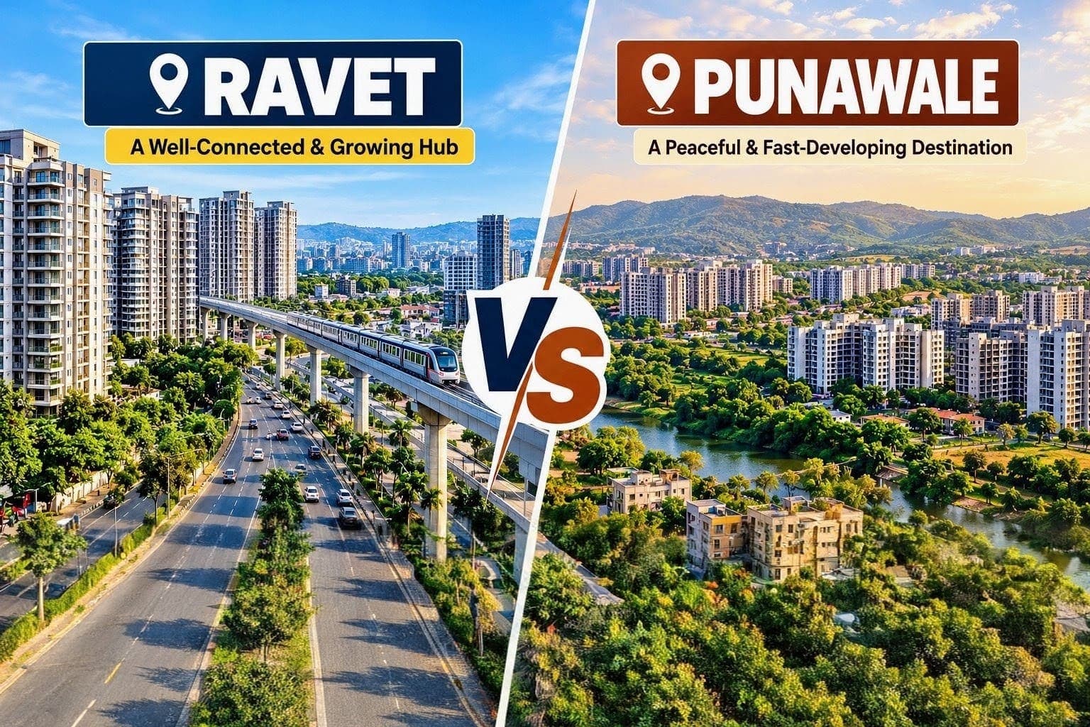 Ravet vs Punawale: Which Location Is Better for Buying Property in Pune?